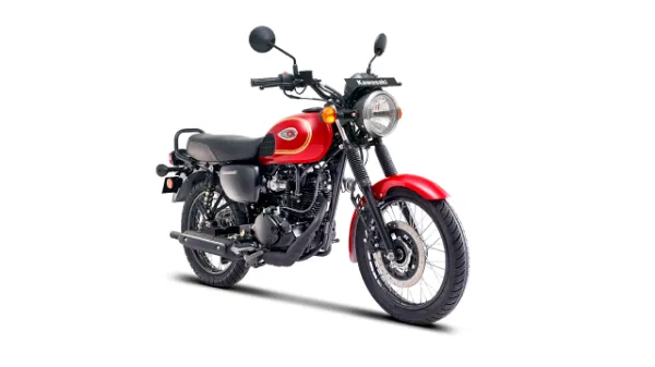 Kawasaki W175 Candy Persimmon Red